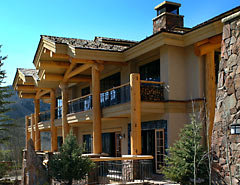 Custom Residential Log Home